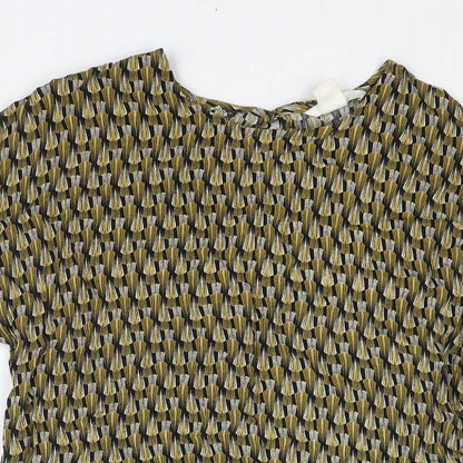 Womens UK Size 8 H&M Multicoloured Basic Blouse