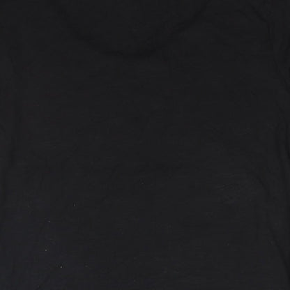 Womens UK Size 10 Per Una Black Basic Blouse