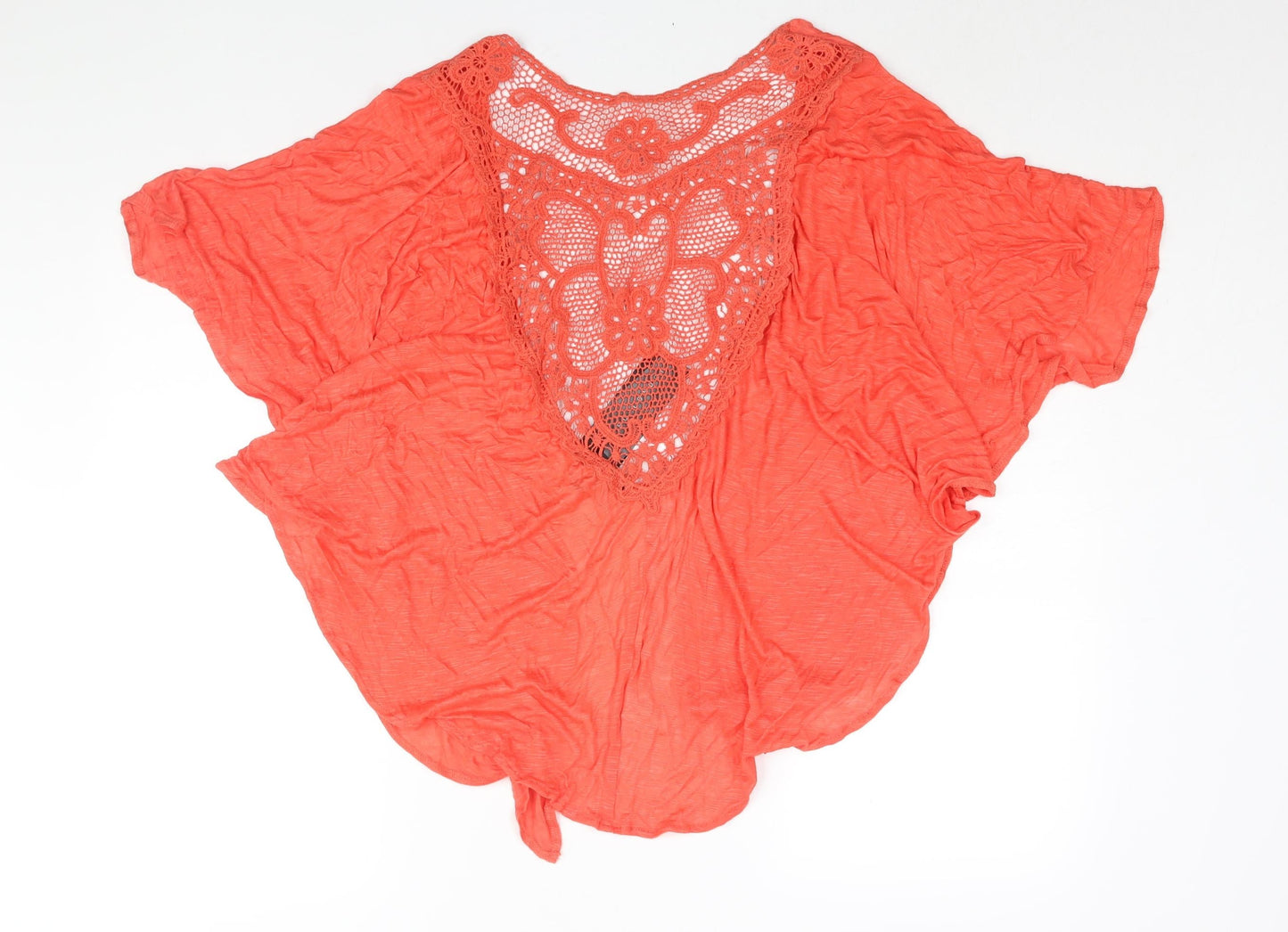 Womens UK Size L QED London Pink Kimono Blouse