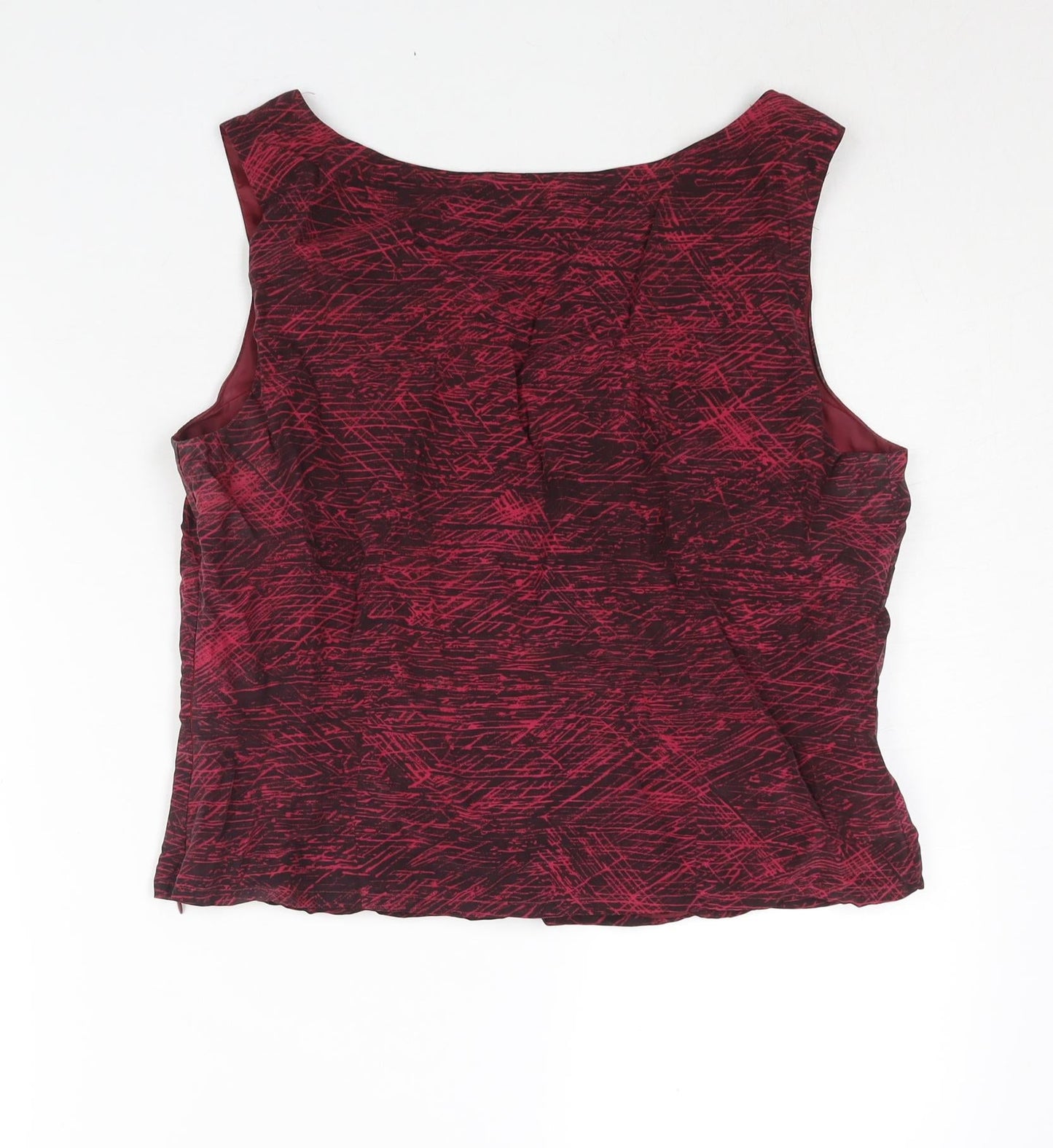 Womens UK Size 14 Planet Pink Camisole Blouse