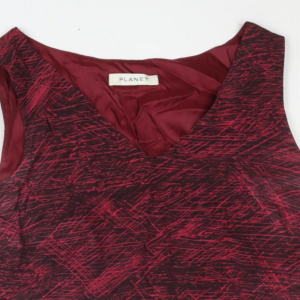 Womens UK Size 14 Planet Pink Camisole Blouse