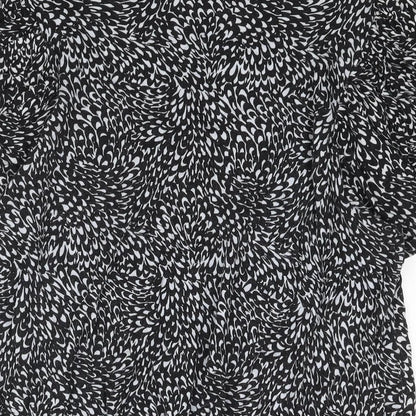 Womens UK Size 18 Dorothy Perkins Black Basic Blouse