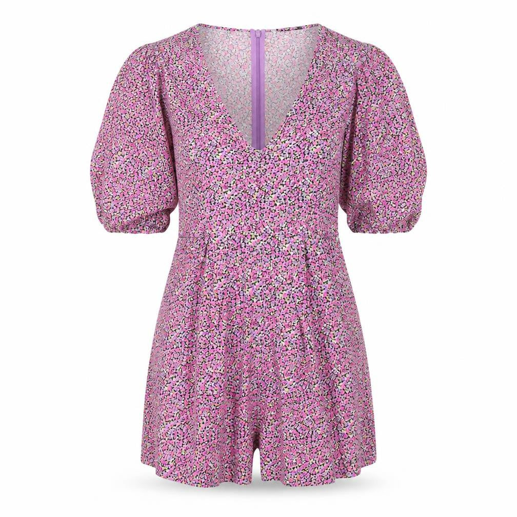 Womens UK Size M Zara One-Piece Multicoloured Playsuit