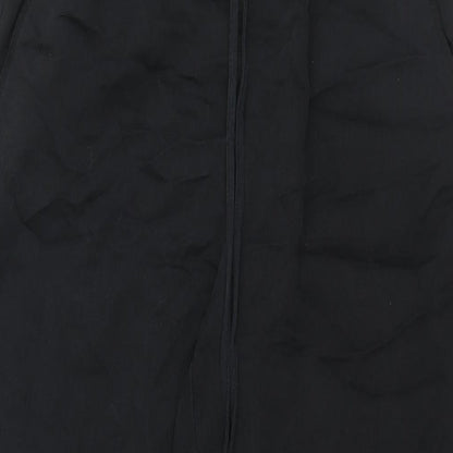 Womens UK Size S H&M Regular Fit Harem Black Trousers