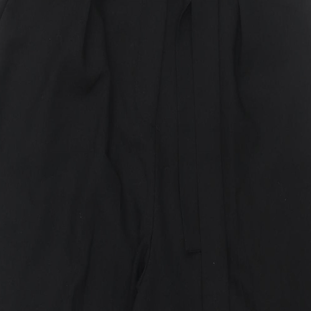 Womens UK Size 10 ASOS Regular Fit  Black Trousers