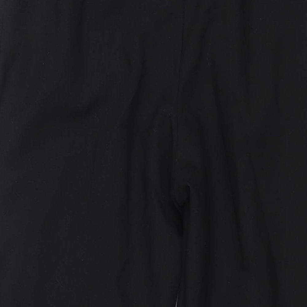 Womens UK Size 10 ASOS Regular Fit  Black Trousers