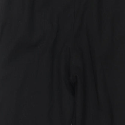 Womens UK Size 10 ASOS Regular Fit  Black Trousers