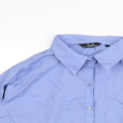 Womens UK Size 16 Premier Blue Basic Blouse