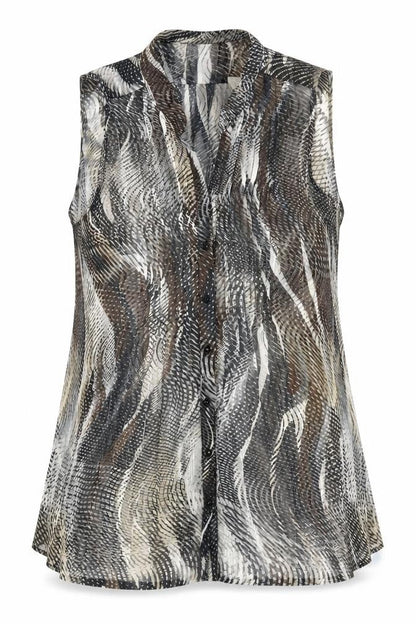 Womens UK Size S Wallis Multicoloured Camisole Blouse