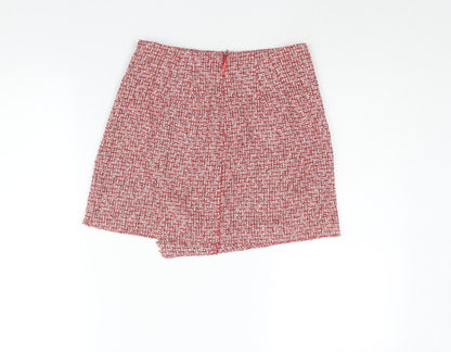 Womens UK Size 8 Topshop Mini Tweed Skirt