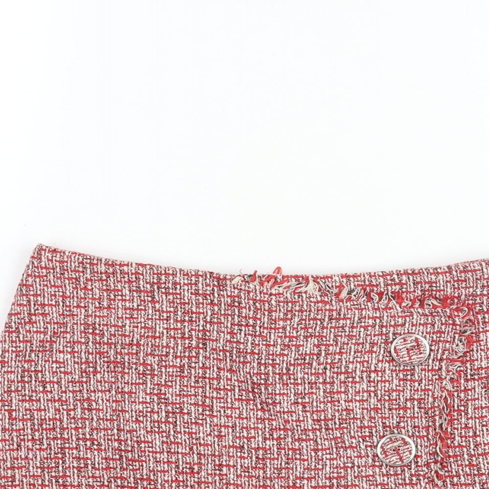 Womens UK Size 8 Topshop Mini Tweed Skirt