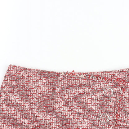 Womens UK Size 8 Topshop Mini Tweed Skirt