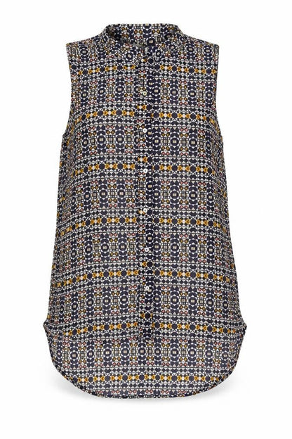 Womens UK Size 8 H&M Multicoloured Camisole Blouse