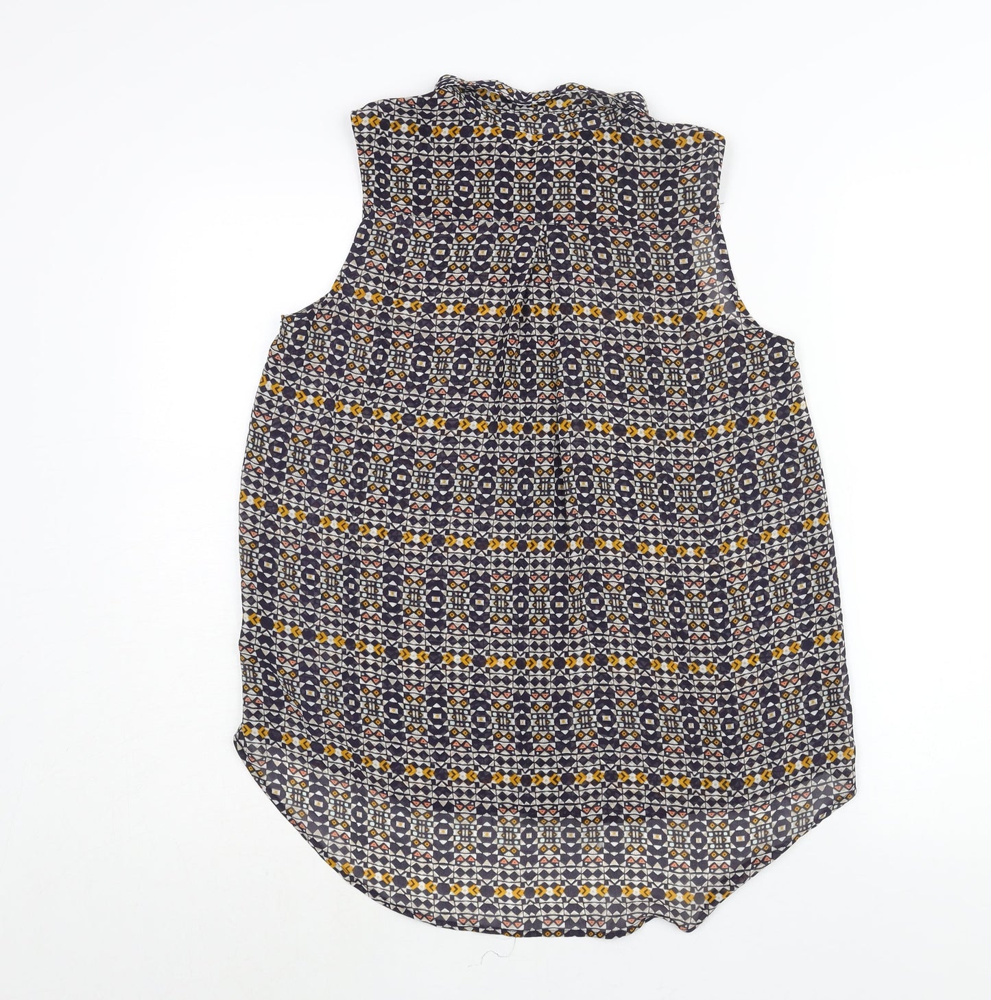 Womens UK Size 8 H&M Multicoloured Camisole Blouse