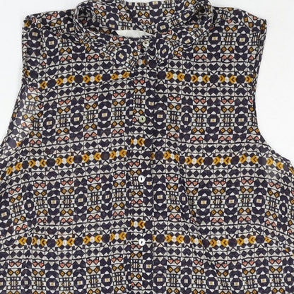 Womens UK Size 8 H&M Multicoloured Camisole Blouse