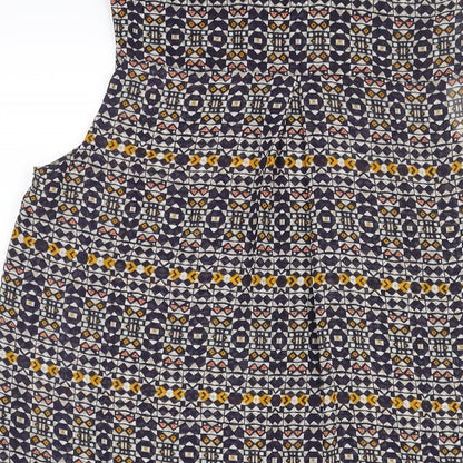 Womens UK Size 8 H&M Multicoloured Camisole Blouse