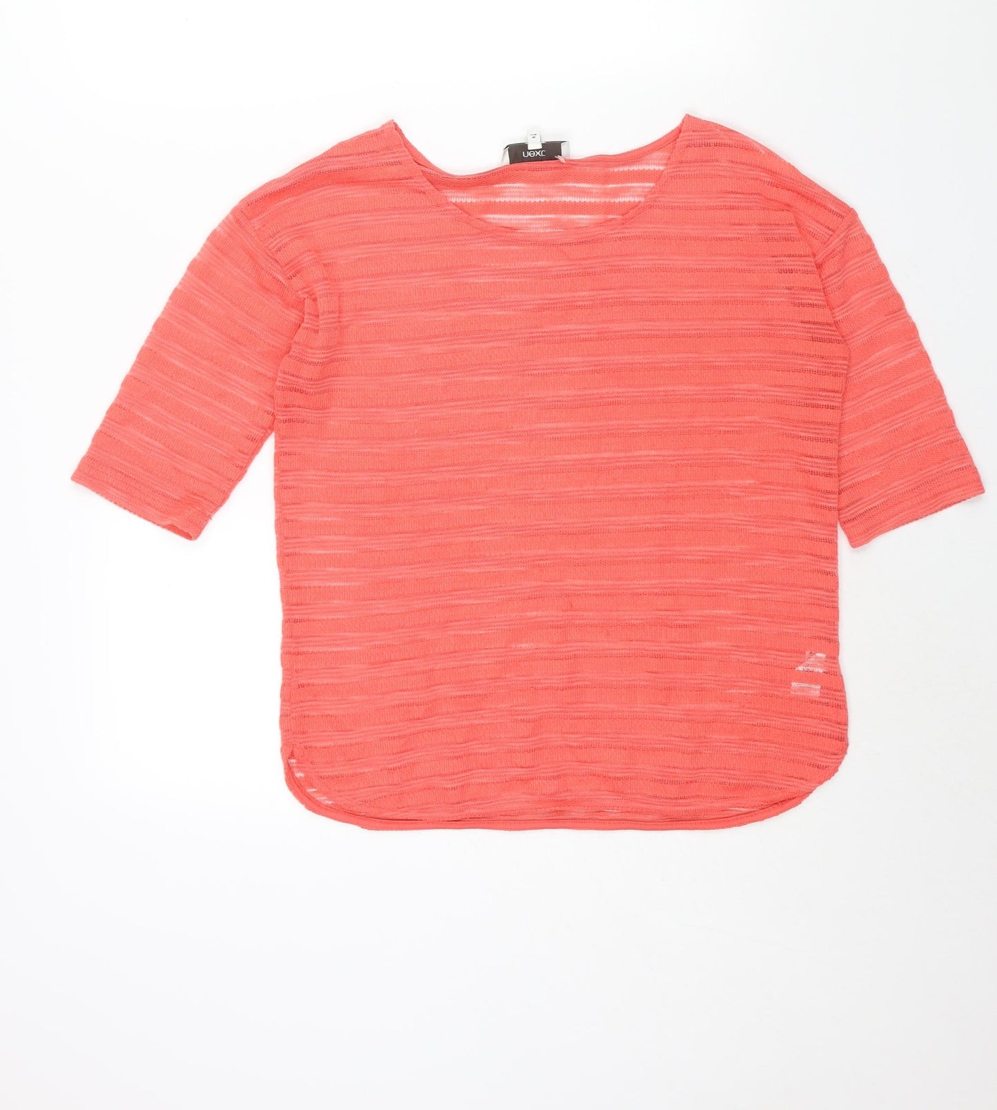 Womens UK Size 12 NEXT Pink Basic Blouse