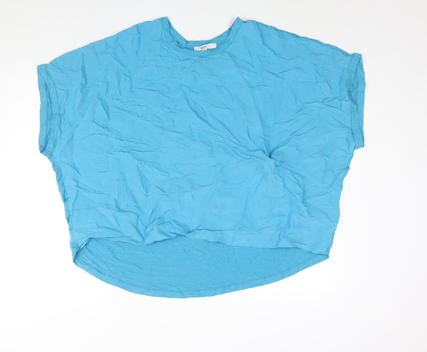 Womens UK Size 22 NEXT Blue Basic Blouse