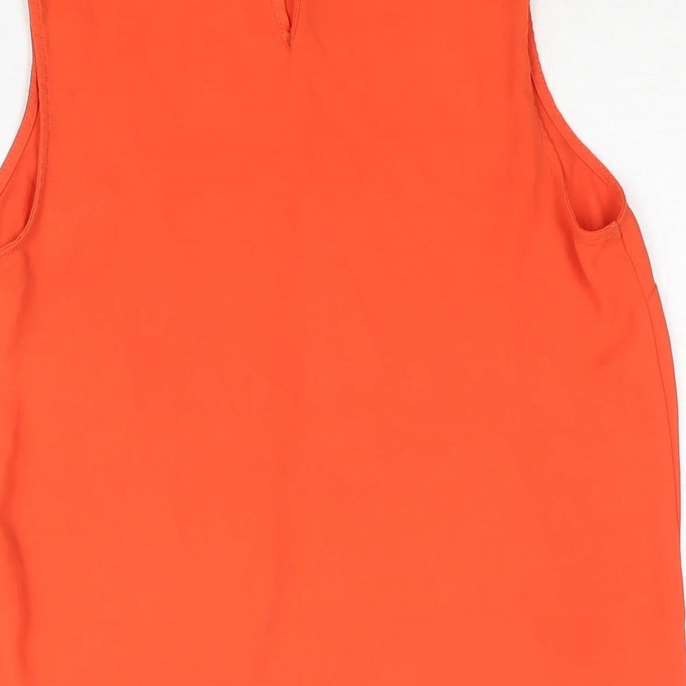 Womens UK Size 8 New Look Red Camisole Blouse