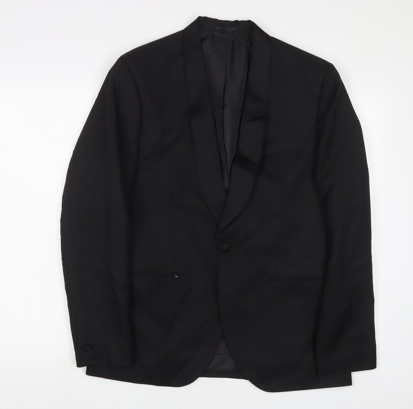 Mens UK Size 40 H&M Regular Black Suit Jacket