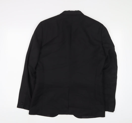 Mens UK Size 40 H&M Regular Black Suit Jacket