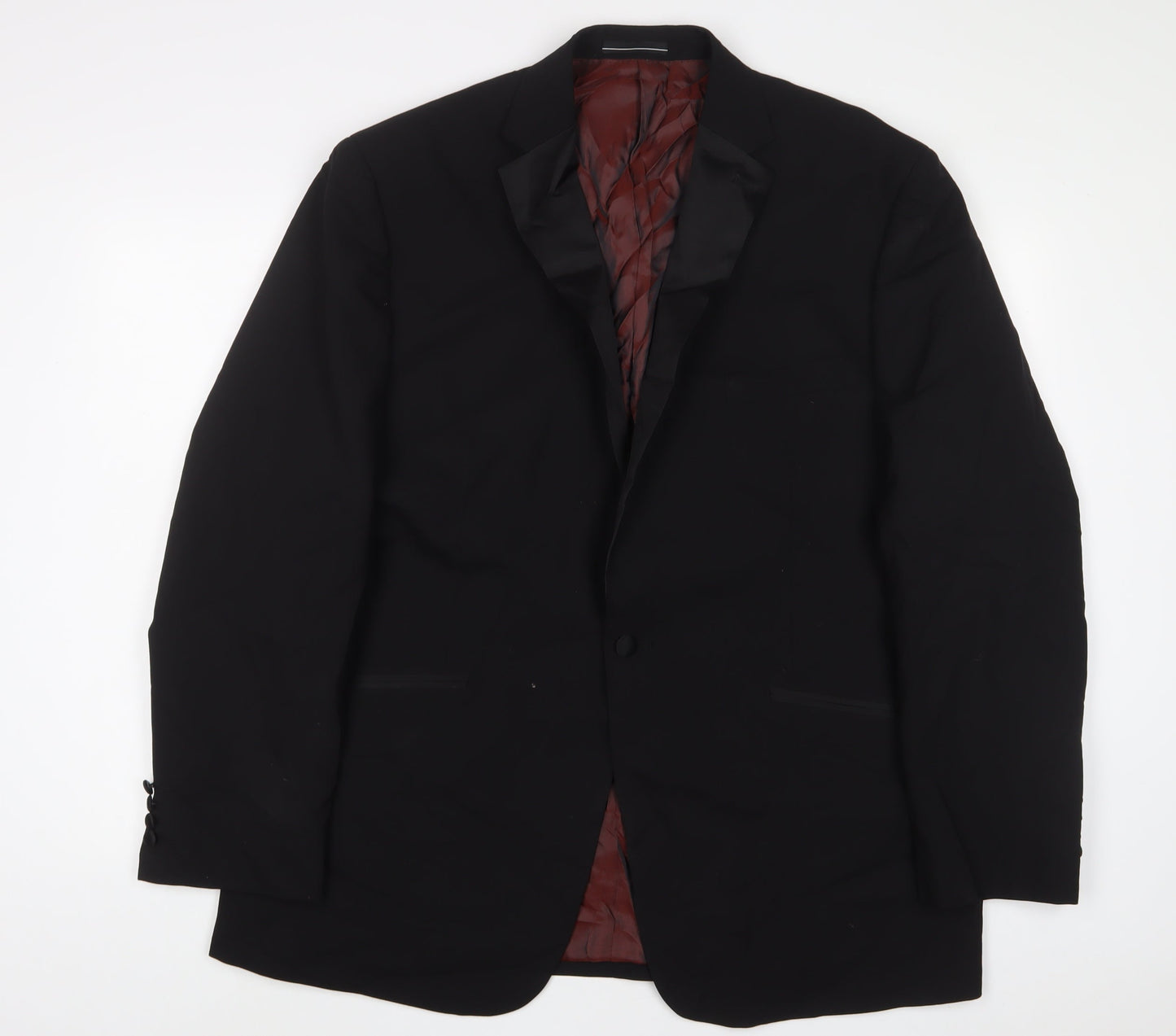 Mens UK Size 46 Greenwoods Regular Blue Suit Jacket
