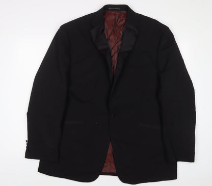 Mens UK Size 46 Greenwoods Regular Blue Suit Jacket