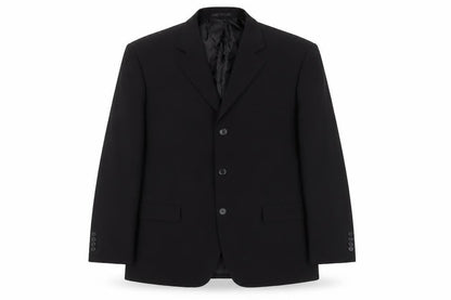 Mens UK Size 42 George Regular Black Suit Jacket