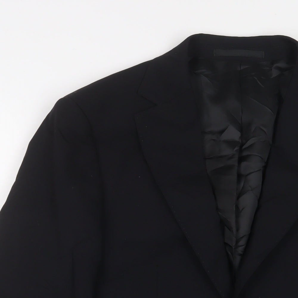 Mens UK Size 38 French Connection Regular Black Suit Jacket