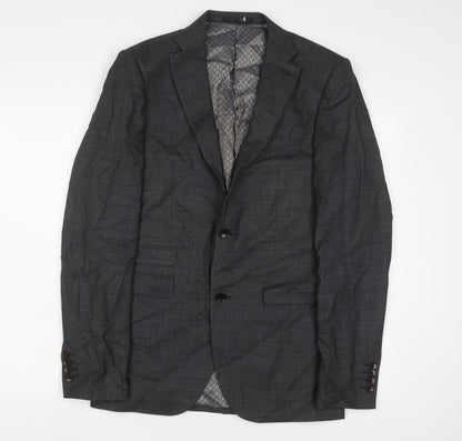 Mens UK Size 38 NEXT Regular Grey Suit Jacket