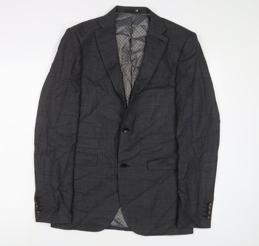 Mens UK Size 38 NEXT Regular Grey Suit Jacket