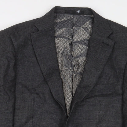 Mens UK Size 38 NEXT Regular Grey Suit Jacket