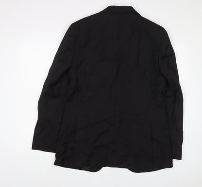 Mens UK Size 40 Marks and Spencer Regular Black Suit Jacket