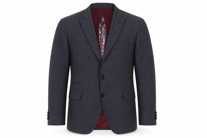 Mens UK Size 40 Benetti Regular Grey Suit Jacket