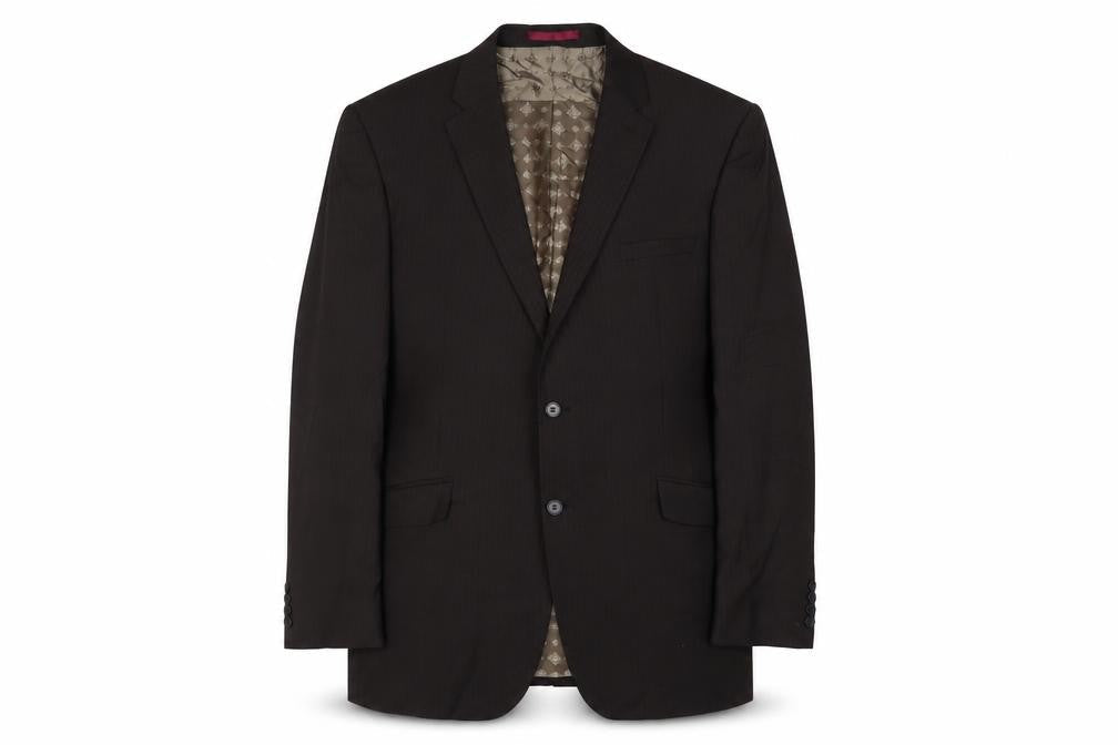 Mens UK Size 44 Limehaus Regular Brown Suit Jacket