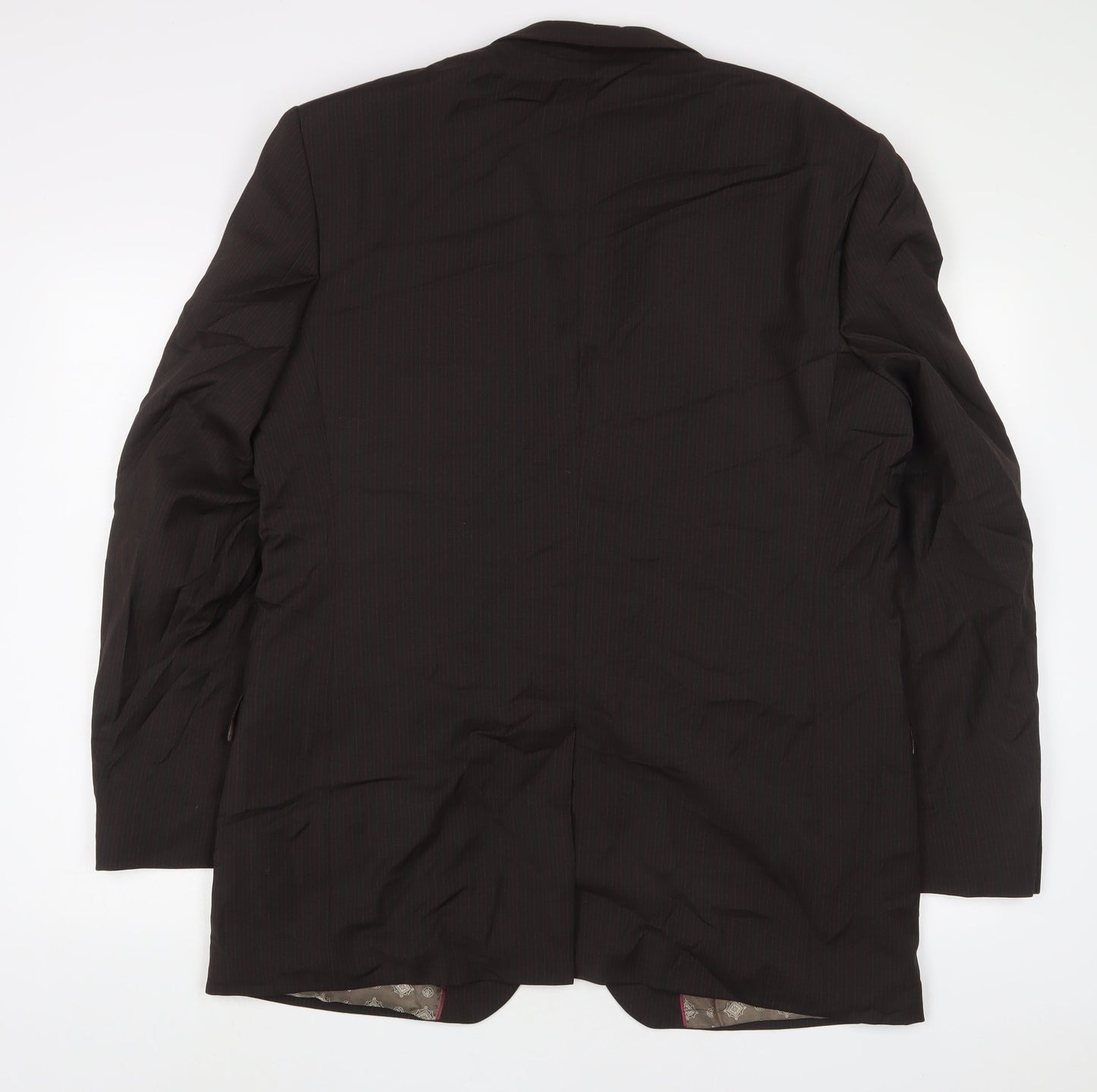 Mens UK Size 44 Limehaus Regular Brown Suit Jacket