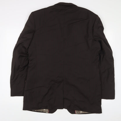 Mens UK Size 44 Limehaus Regular Brown Suit Jacket