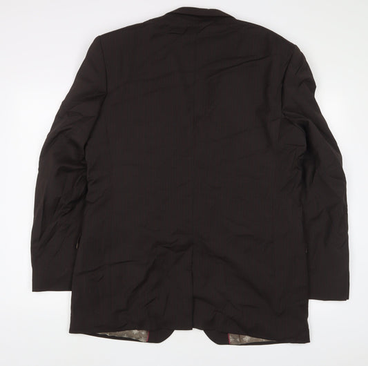 Mens UK Size 44 Limehaus Regular Brown Suit Jacket