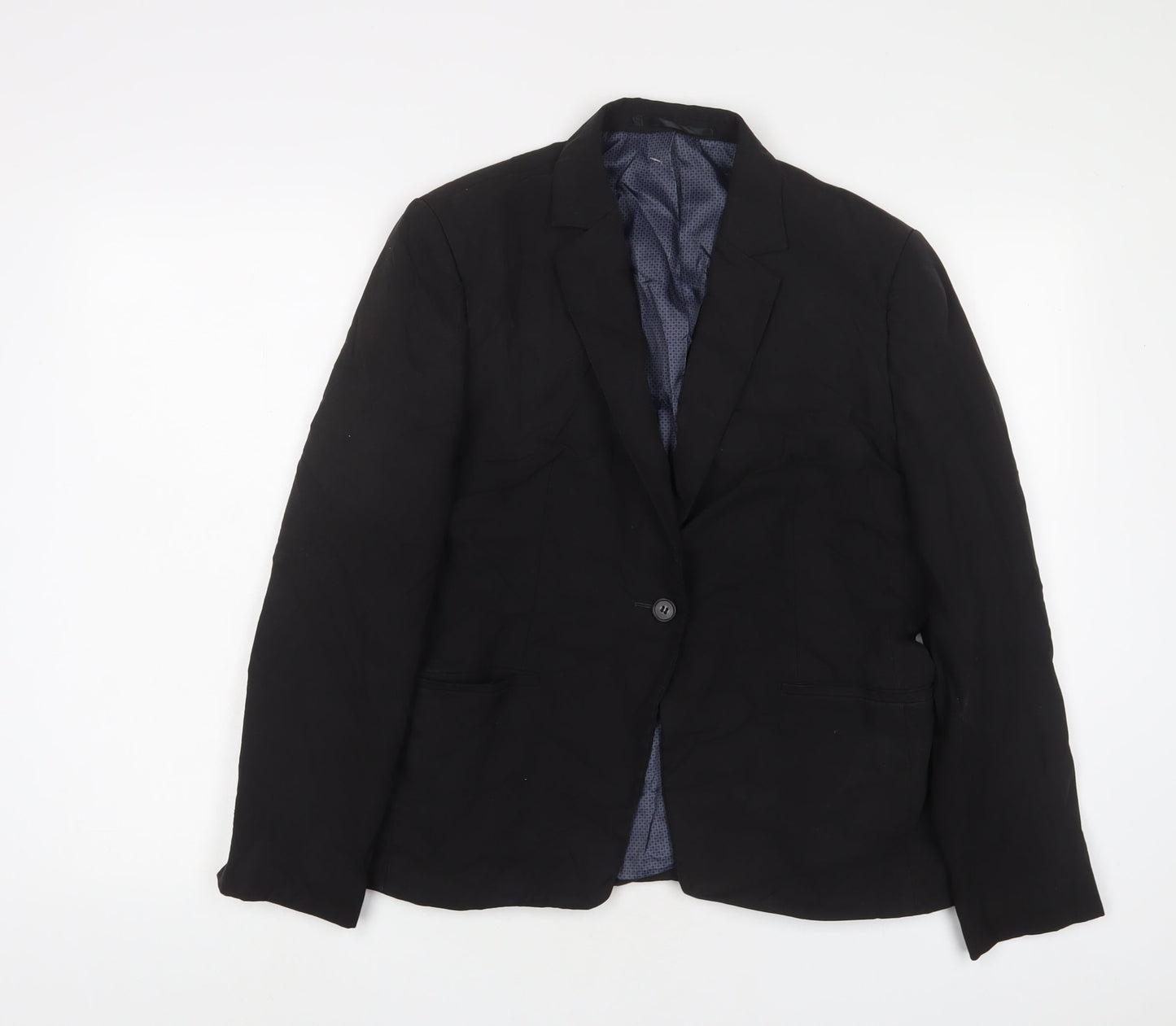 Womens UK Size 14 Brook Taverner Black Jacket