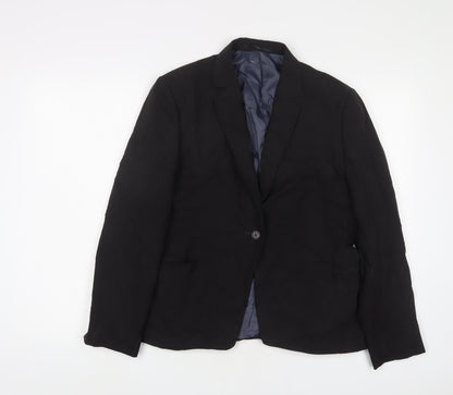 Womens UK Size 14 Brook Taverner Black Jacket