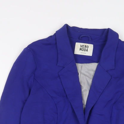 Womens UK Size L VERO MODA Blue Jacket