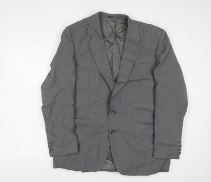 Mens UK Size 42 House of Fraser Regular Grey Suit Jacket