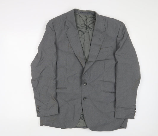 Mens UK Size 42 House of Fraser Regular Grey Suit Jacket