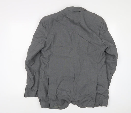 Mens UK Size 42 House of Fraser Regular Grey Suit Jacket