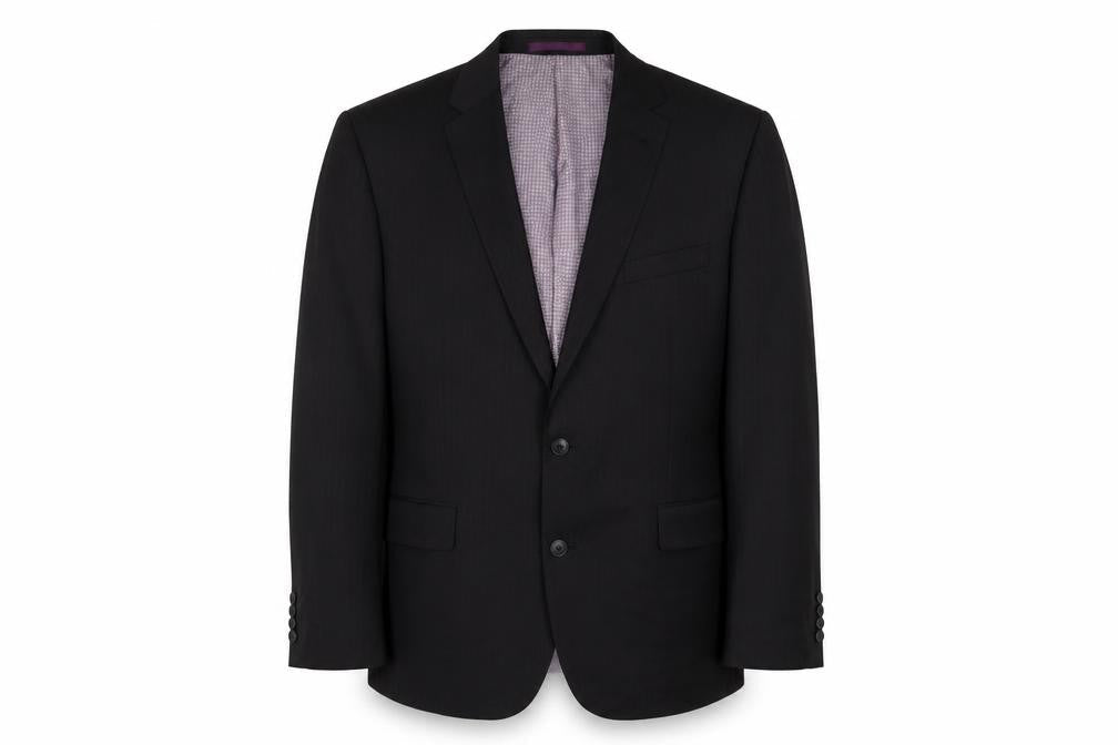 Mens UK Size 44 Taylor & Wright Regular Black Suit Jacket