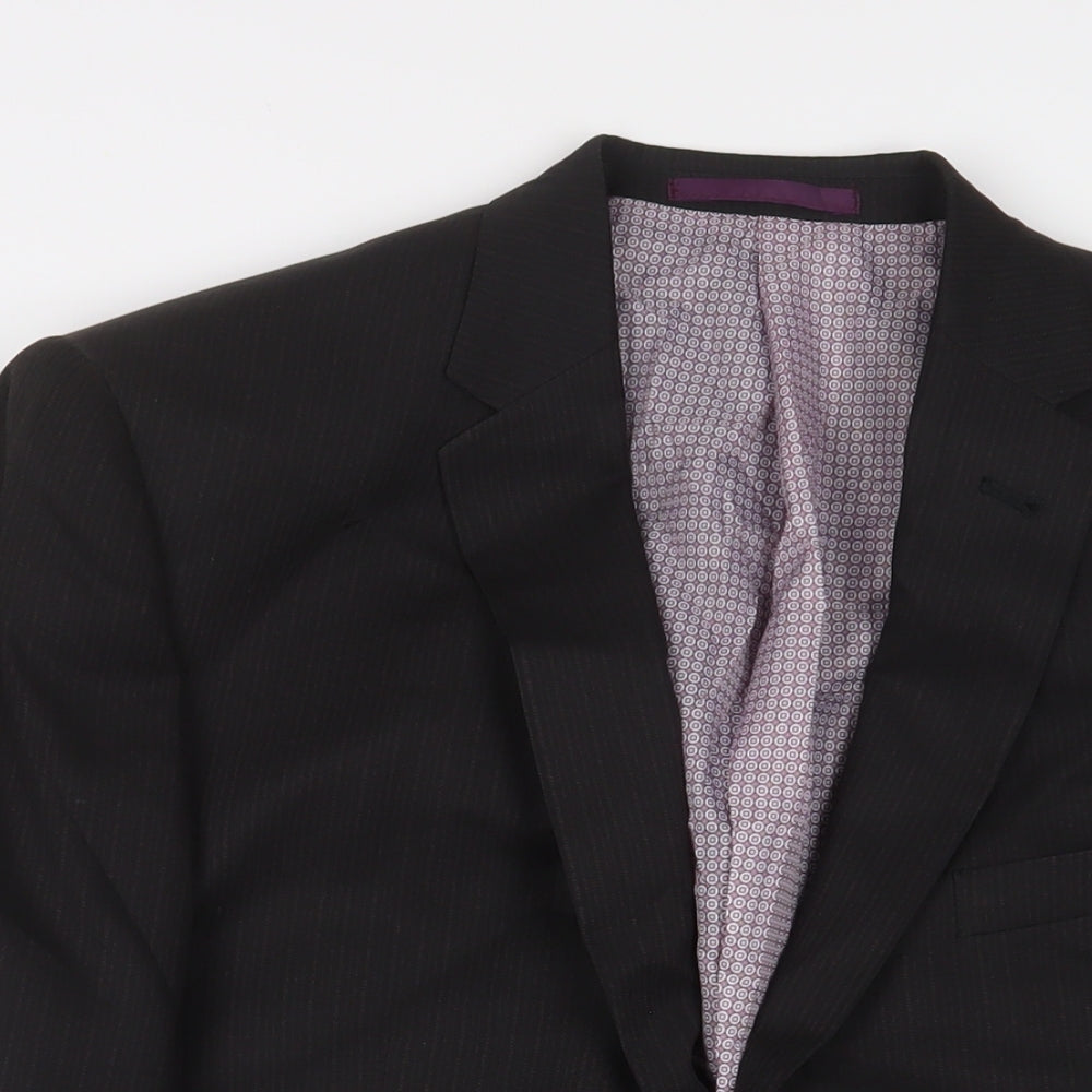 Mens UK Size 44 Taylor & Wright Regular Black Suit Jacket