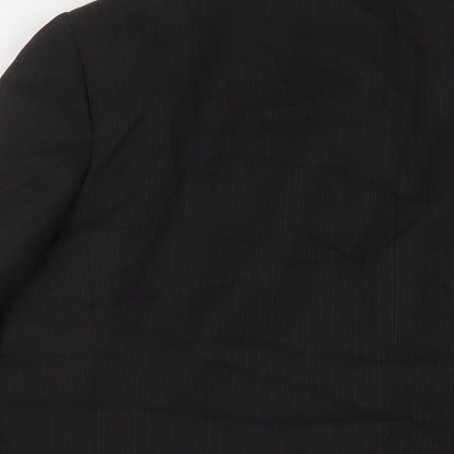 Mens UK Size 44 Taylor & Wright Regular Black Suit Jacket