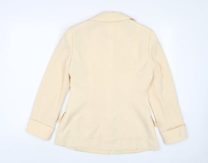 Womens UK Size 12 Frank Usher Ivory Jacket