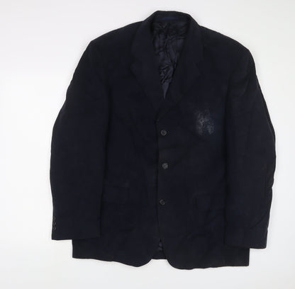 Mens UK Size 42 House of Fraser Regular Blue Suit Jacket