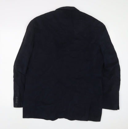 Mens UK Size 42 House of Fraser Regular Blue Suit Jacket